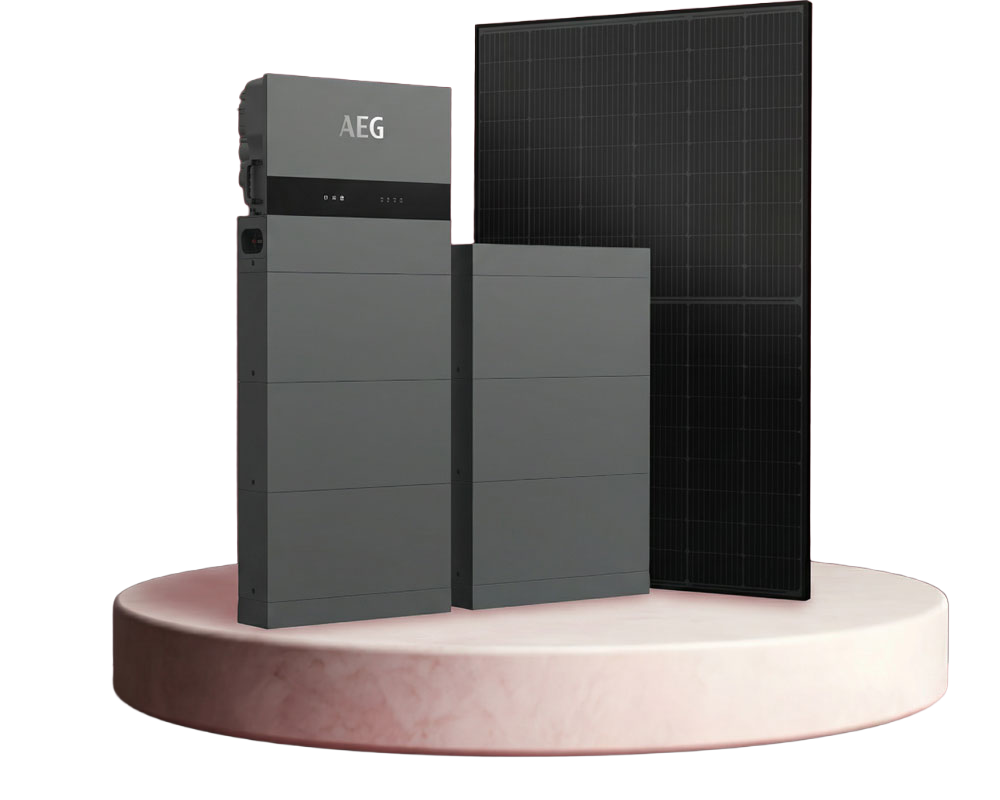 AEG EcoHome, solceller, batteri og inverter